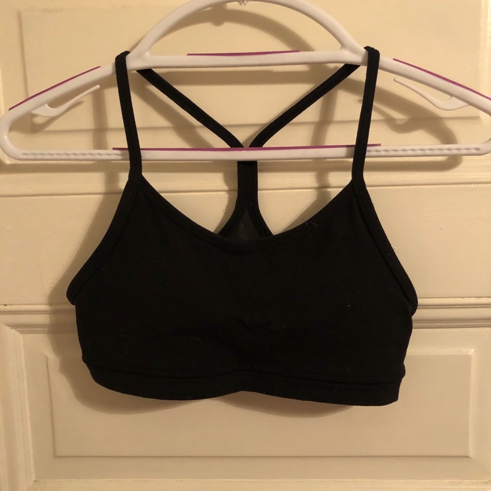 Black Lululemon Used Sports Bra.